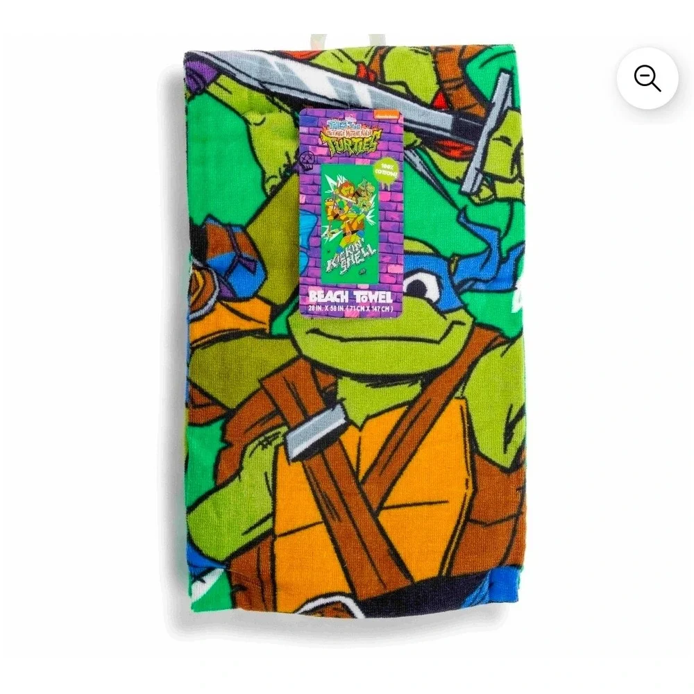 Teenage‎ Mutant Ninja Turtles Beach Towel Kids 28x48 inch TMNT